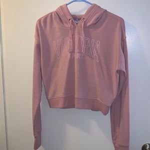 Victoria Sport Cropped Hoodie